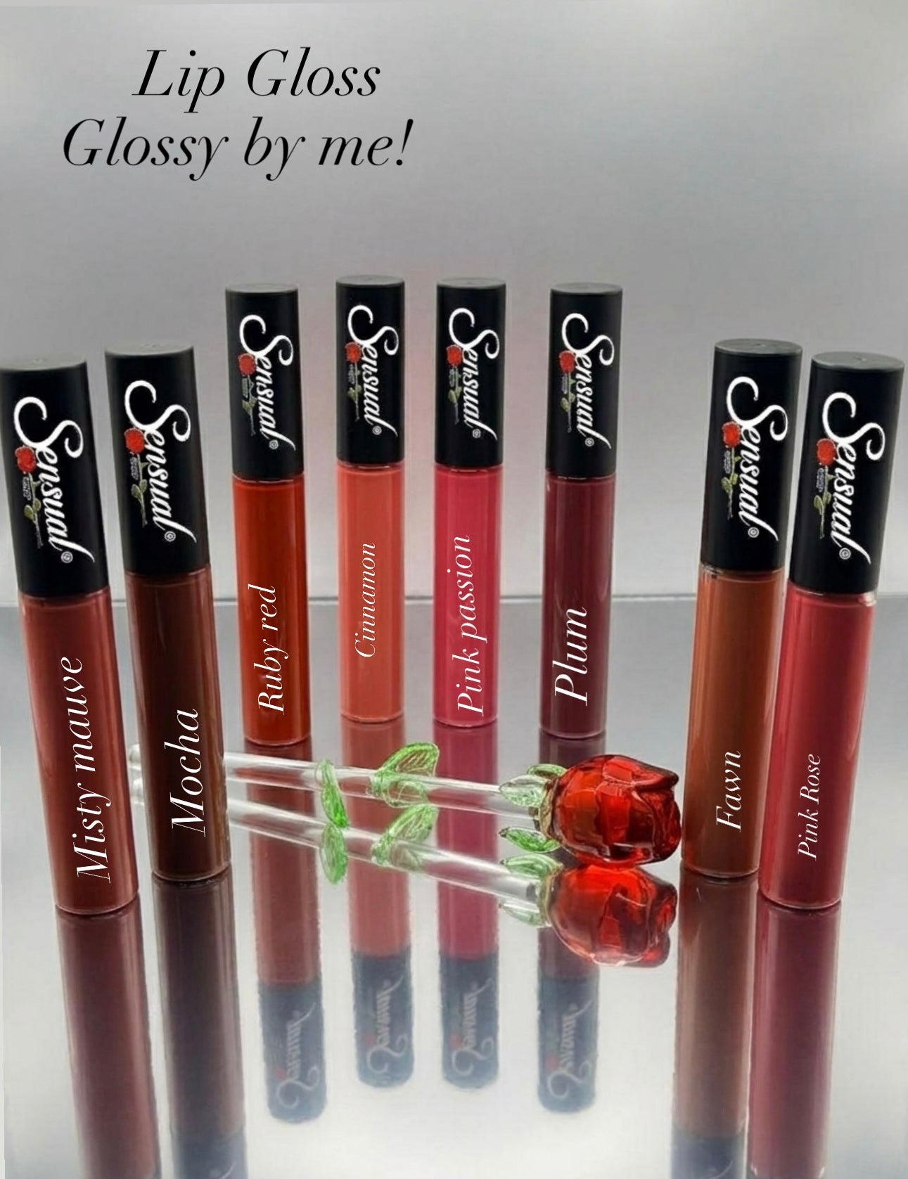 LIP GLOSS!  GLOSSY BY ME.