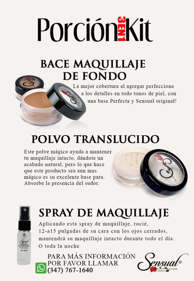 Sensual Portion 3in1 Kit